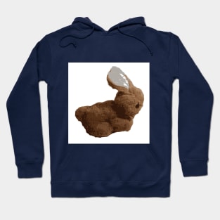 Rabbit, animal, easter, character. Cartoon concept modern Hoodie